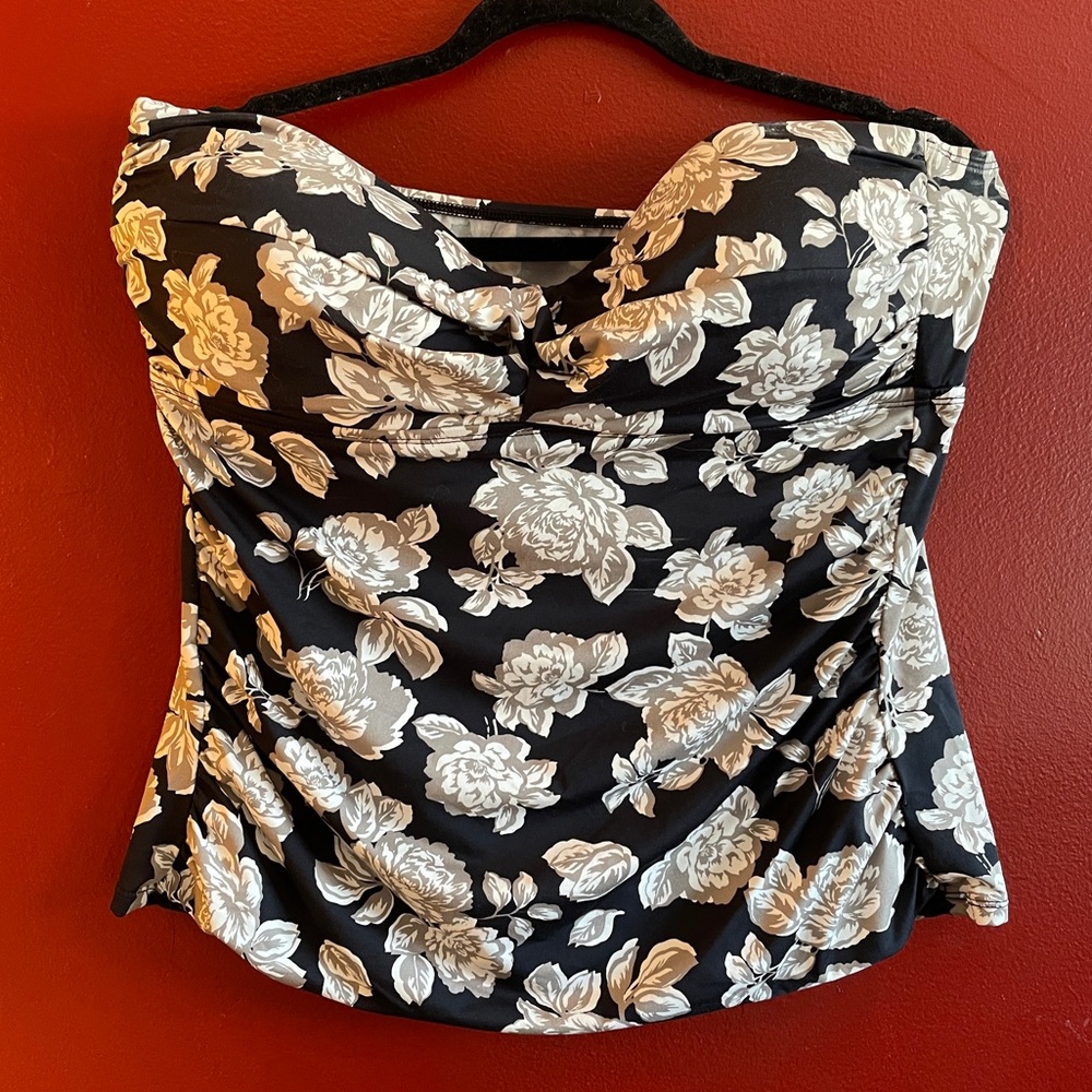 MERONA strapless tankini top